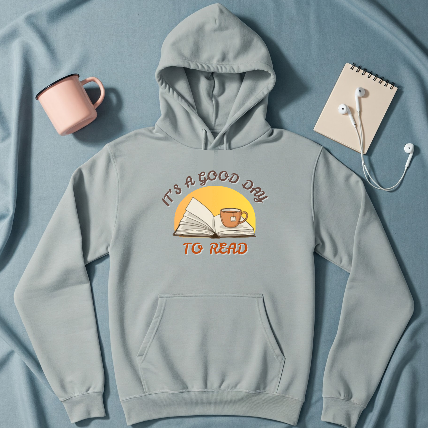 Graphic hoodies - "It's a Good Day to Read" - Graphic clothes