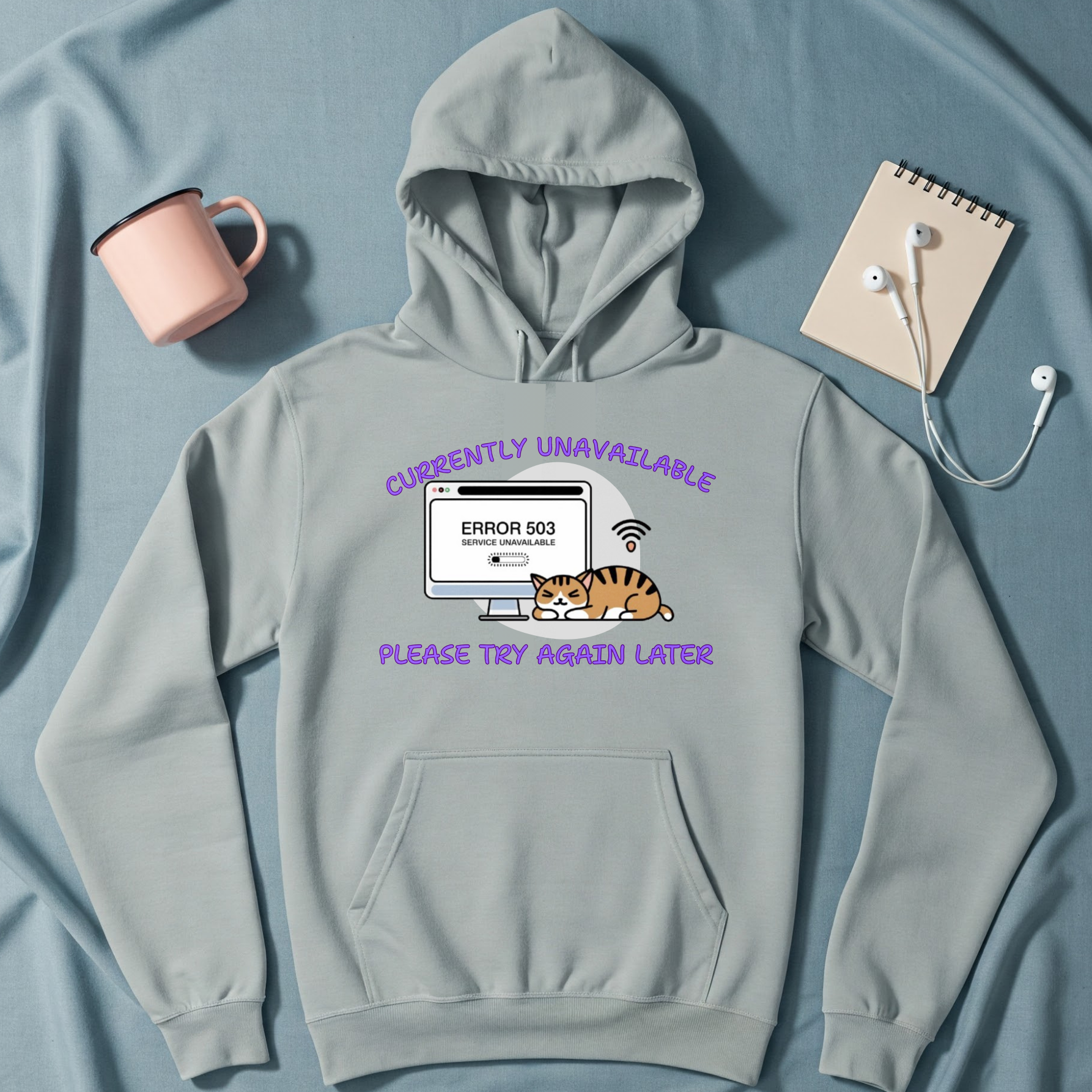 Graphic hoodies - "Currently Unavailable, Please Try Again Later" - Graphic clothes