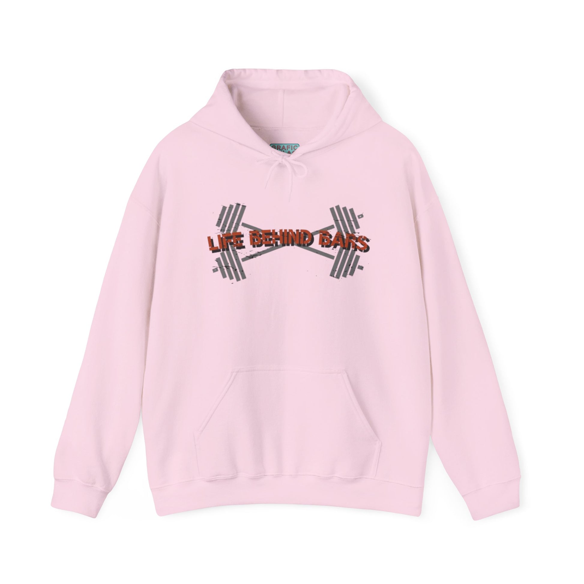 Graphic hoodies - "Life Behind Bars" - Graphic clothes